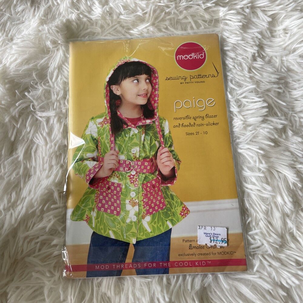 Modkid Paige Reversible Spring Blazer And Rain Slicker Girl's 2T - 10y- Uncut